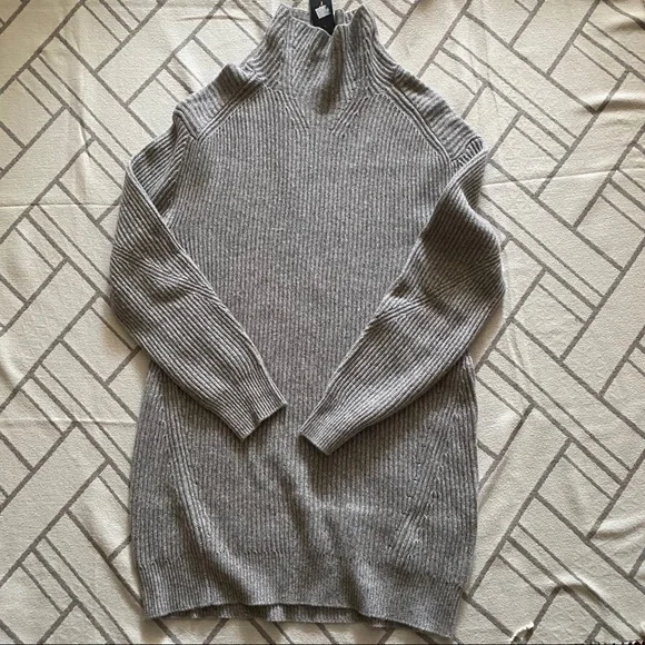 NWT rag & bone Pierce Cashmere Turtleneck Dress - Picture 5 of 10